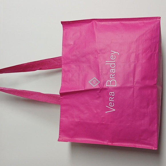 Vera Bradley Vibrant Pink Recyle Tote NWOT Stuffed with Woman NWT Accessories - Picture 3 of 10